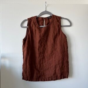 Quince European Linen Tank